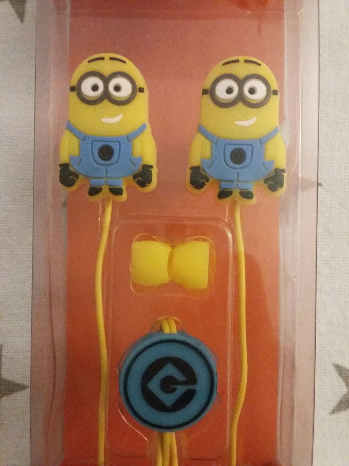 NOWE słuchawki douszne Lazerbuilt Minions Dave Minionki