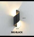 [2szt] Stylowa lampa zewnętrzna oświetlenie LED aluminium 3000K 10W