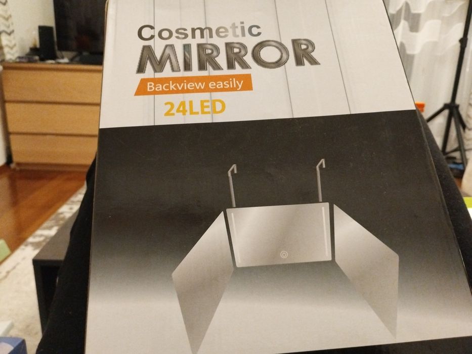 Lustro podświetlane LED do makijażu