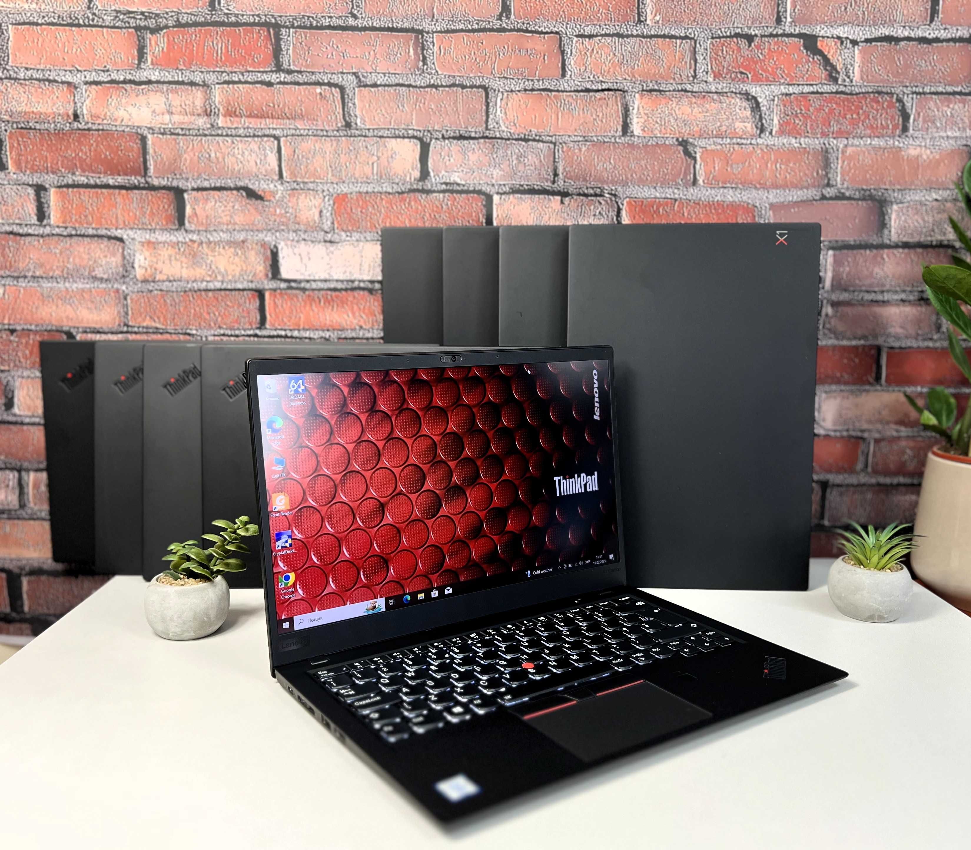 Ноутбук Lenovo ThinkPad X1 Carbon Gen 6·i5-8350U·8GB+SSD512GB·IPS