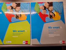 NOWY komplet Podręcznik + zeszyt ćwiczeń Wir smart 1 język niemiecki