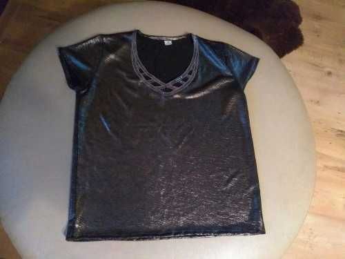 bluzka błyszcząca złota nitka S 38 hit