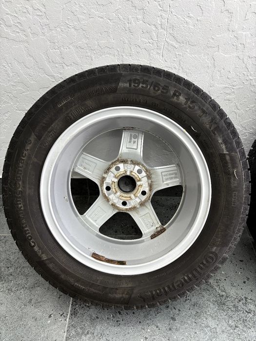 Диски з резиною vw 5×112  r15