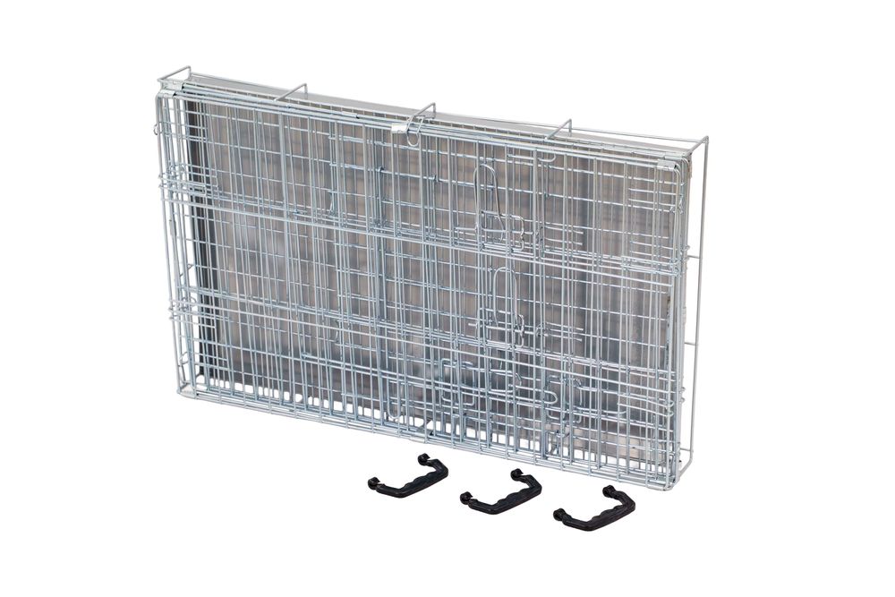 KLATKA DLA PSA KOJEC higieniczne dno ocynkowana, SOLIDNA 91x57x65cm