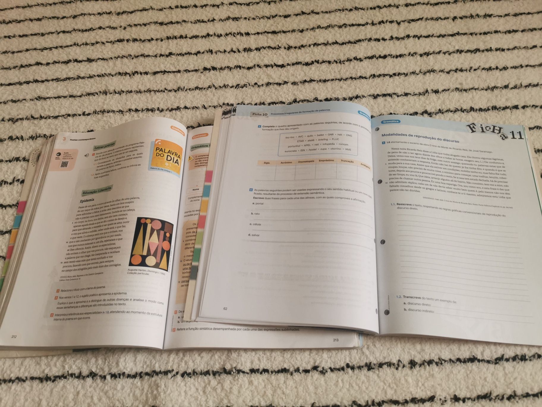 Manual de Português - Letras em Dia 12.°ano