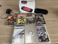 PSP 3004 Playstation Portable komplet z grami