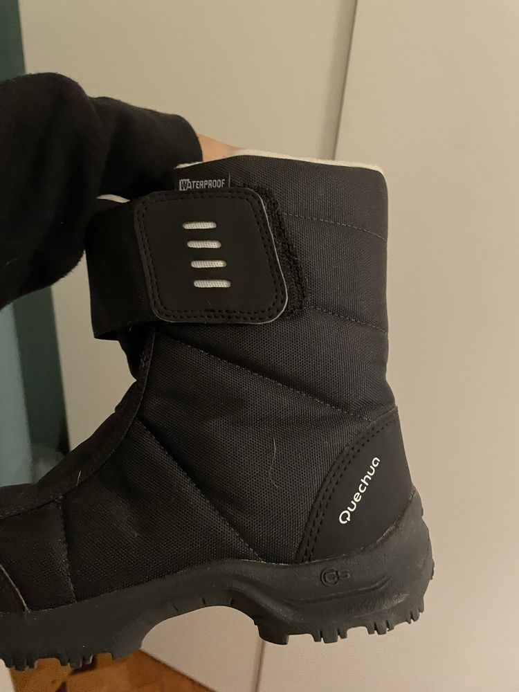 Botas neve pretas