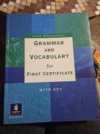 Підручник англійської Grammar and Vocabulary for First Certificate