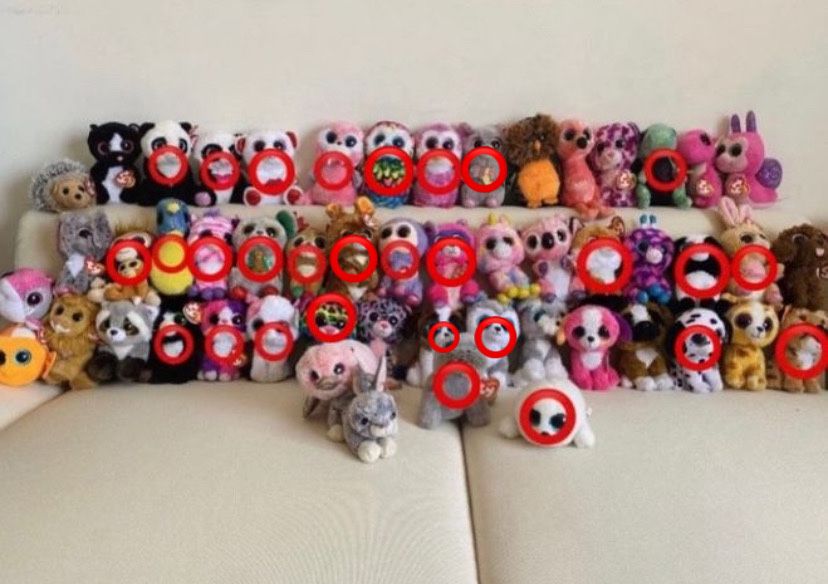 Peluches Beanie Boos ty Originais (6€ cada, na compra de 3)