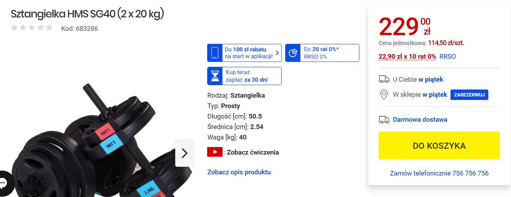 Hantle bitumiczne 2x20kg