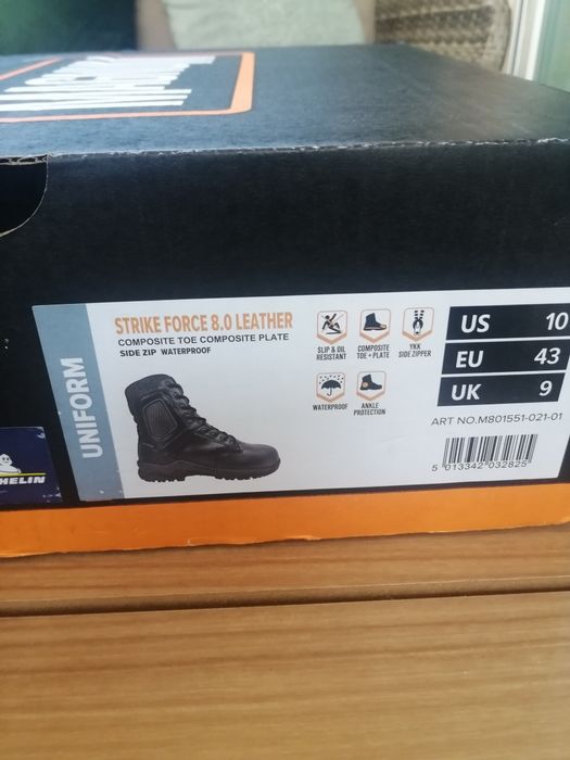 Botas de trabalho Magnum Strike force 8.0 Leather