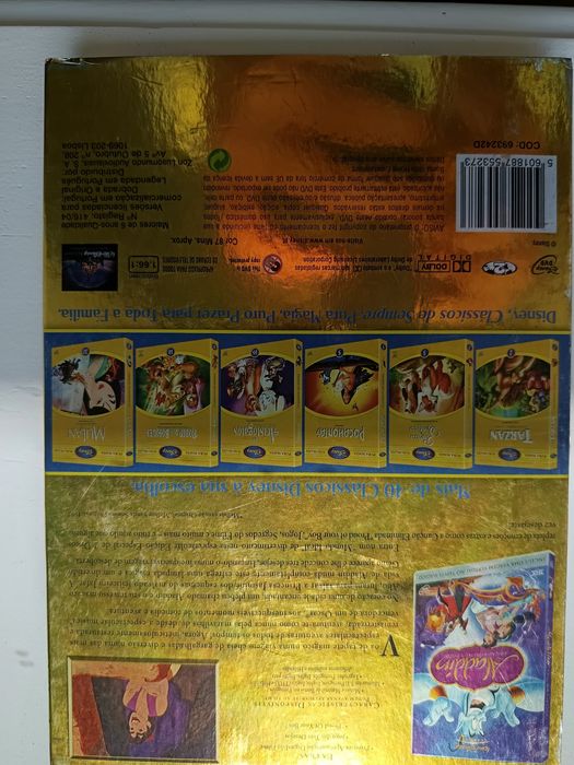 DVD Disney edição especial 2 DVDs Aladdin