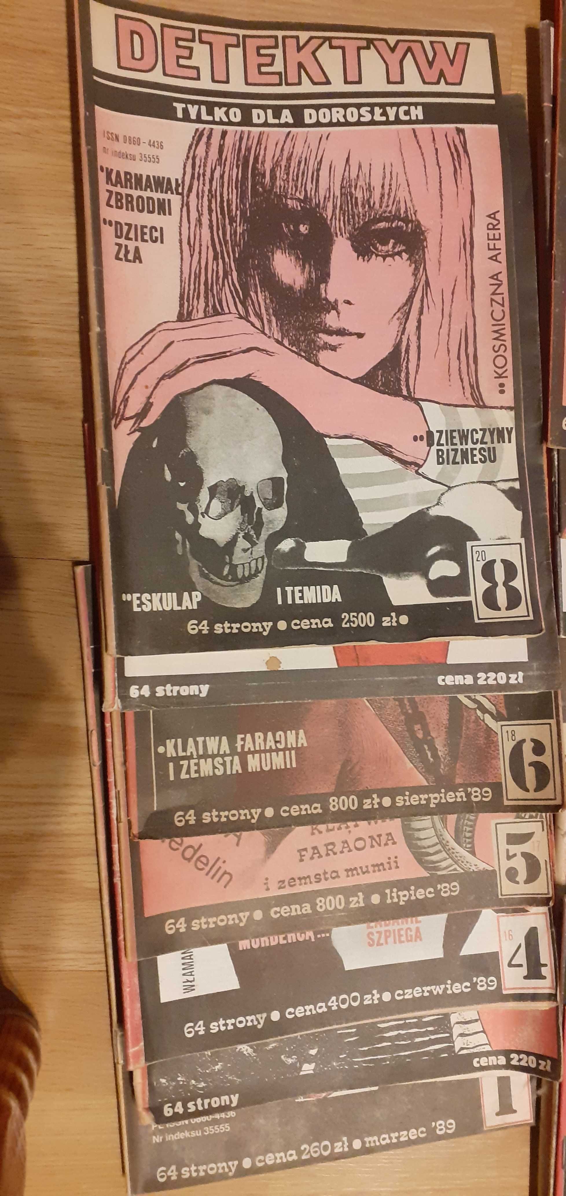 Miesięcznik Detektyw RETRO  1988/1995