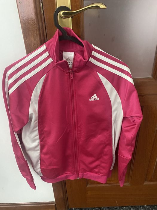 Casaco Adidas cor de rosa