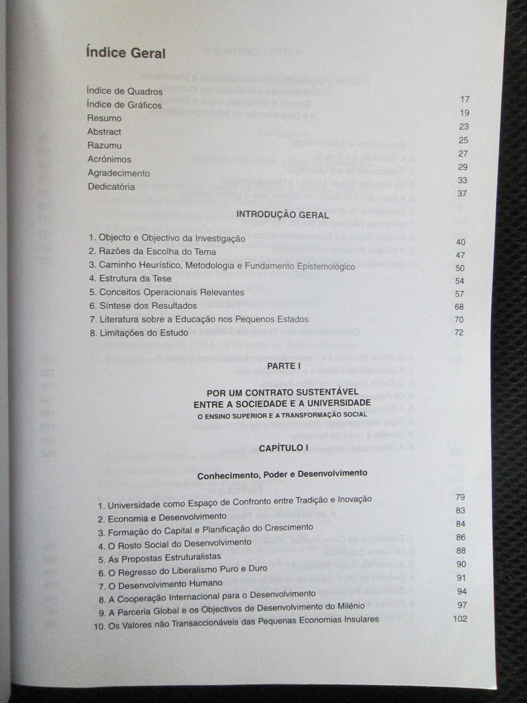 Universidade e Transformação Social: O Caso de Cabo Verde