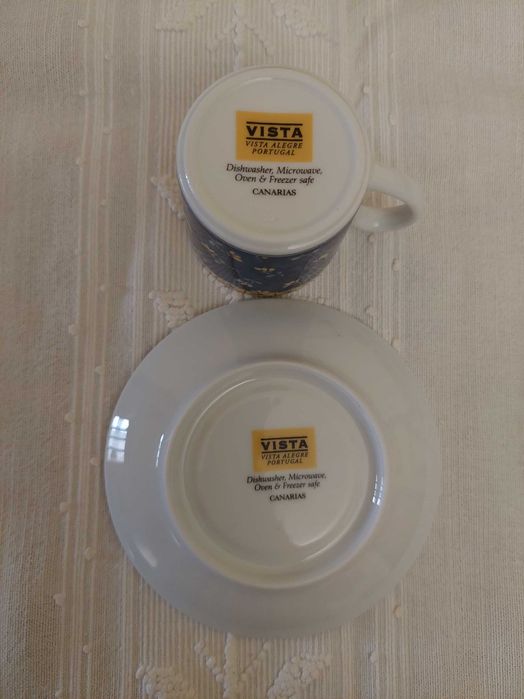 Serviço completo de café da Vista Alegre | Modelo CANÁRIAS