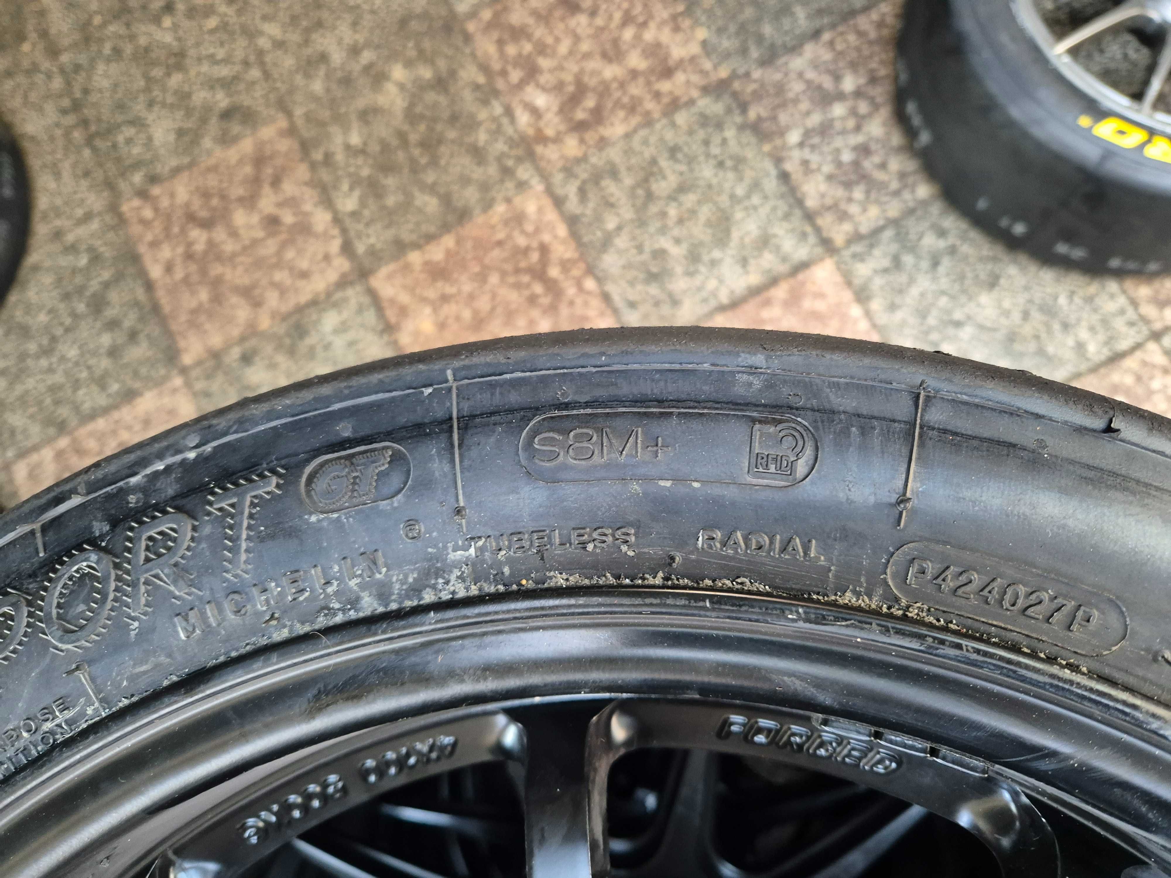 Opona sportowa Michelin S8M +  17" 17 24/61 slick