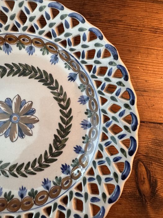 Vintage Prato antigo carvalhinho Porto