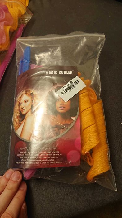 Wałki do stylizacji włosów sprężynki