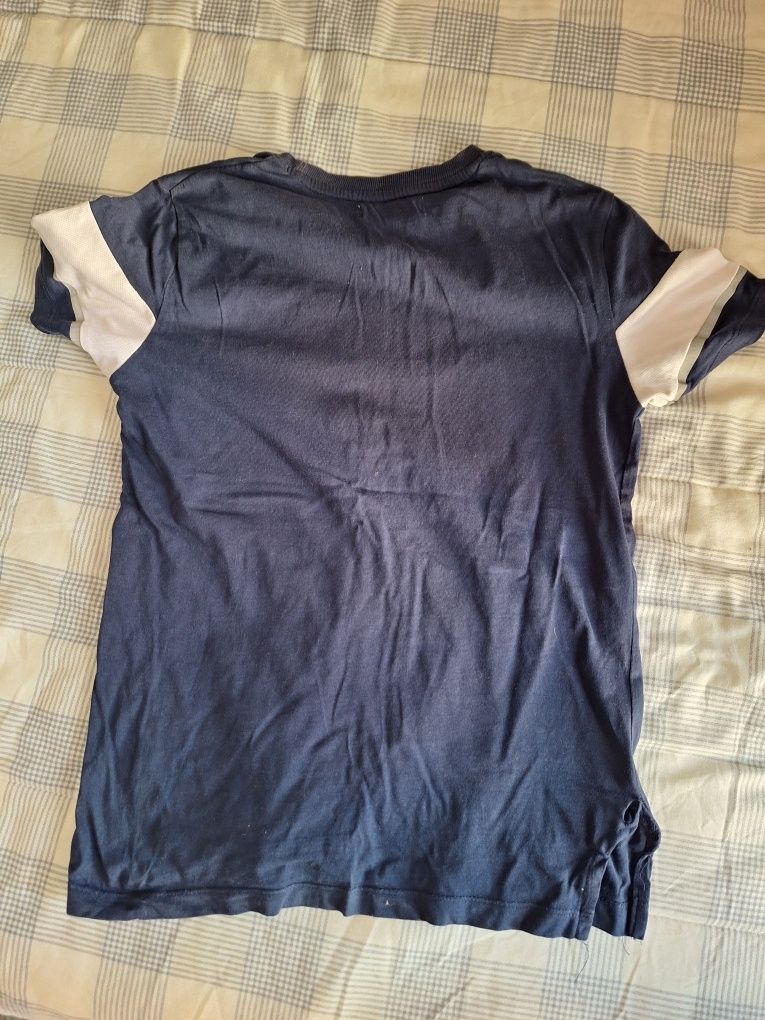 Camisola ZARA Kids azul com frase motivacional