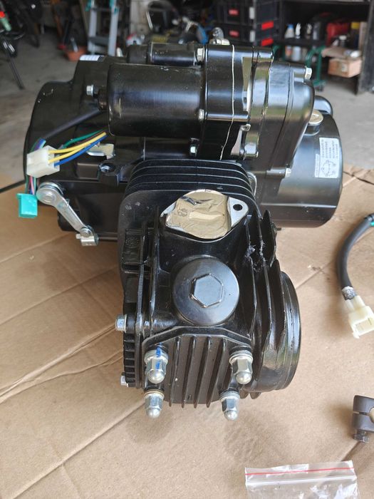 Silnik 125cc BTS 4T jak nowy aluminiowy cylinder MOTOROWER