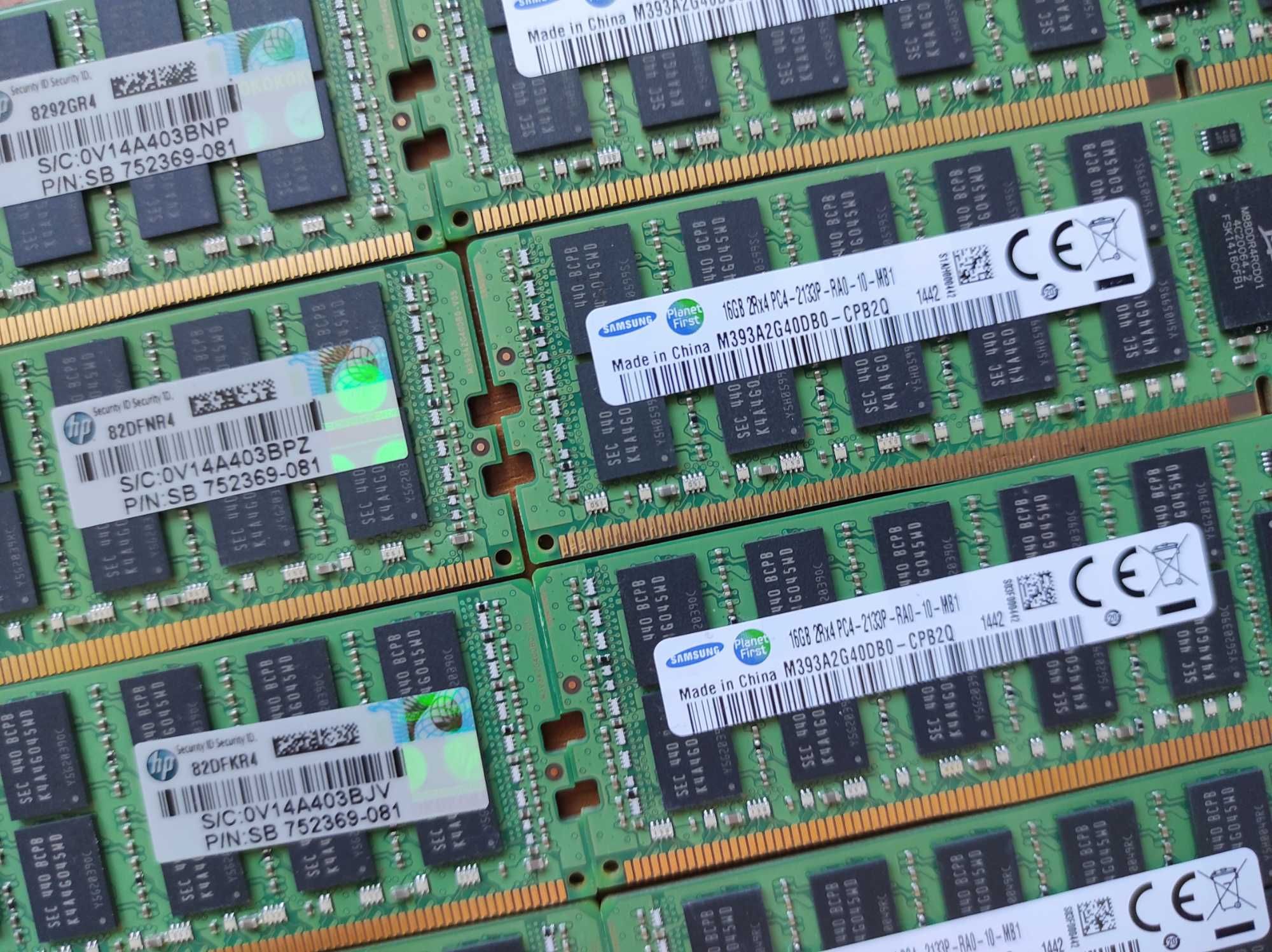 Samsung 16GB ECC DDR4 2133 PC4-17000R Reg серверная