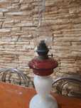 Lampa naftowa szklana