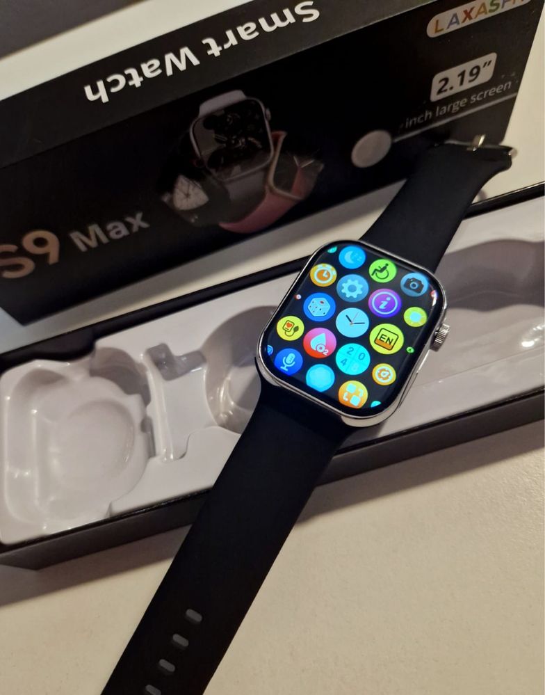 Smartwatch S9 czarny