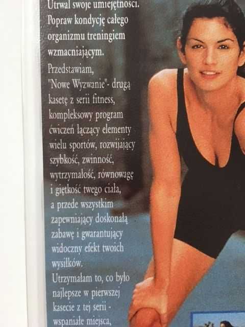 Ćwiczenia fitness Cindy Crawford VHS
