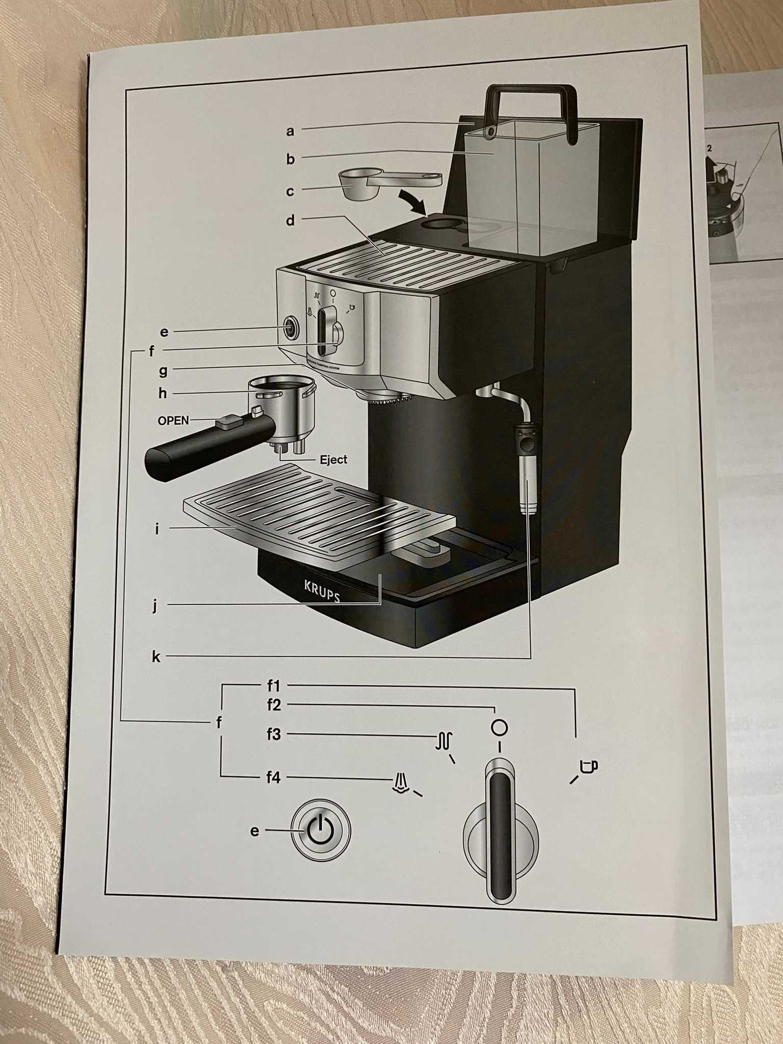 Máquina de Café Expresso Krups - em bom estado