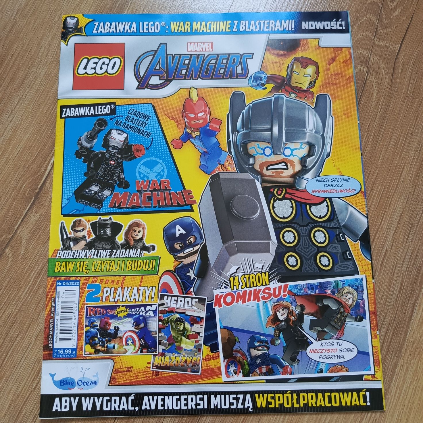 LEGO Marvel War Machine minifigurka