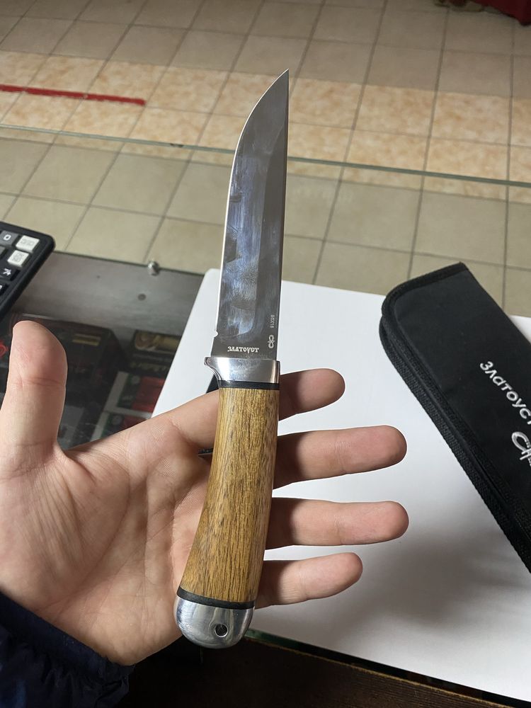 Нож мисливський( Златоуст модель Лиса)