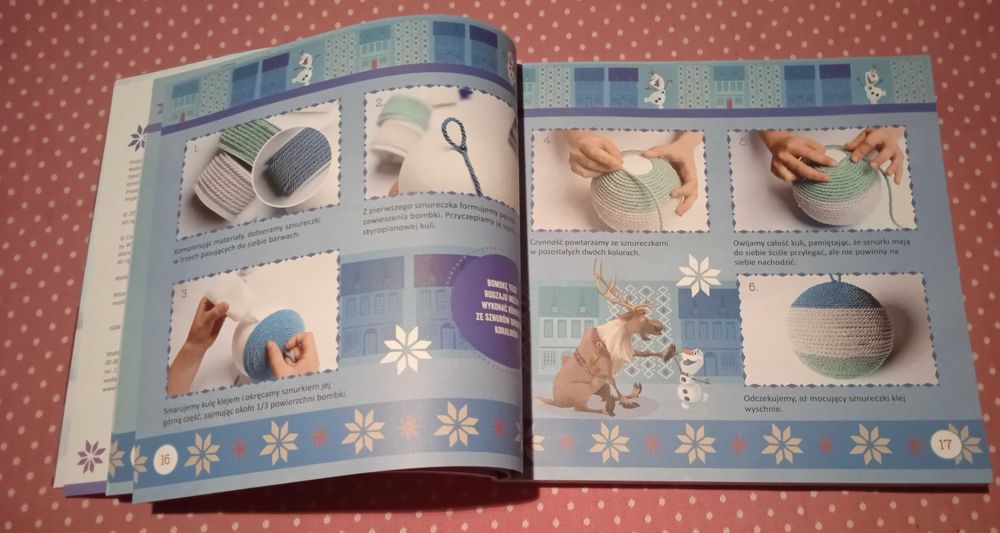 Rodzinne święta z Olafem świąteczne dekoracje z Krainy Lodu