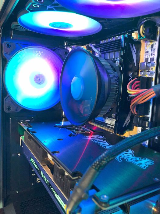 Игровой ПК Intel i7/32Gb/GTX1070/SSD256+1Tb компьютер системный блок