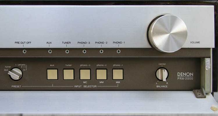 Предусилитель Denon PRA 2000