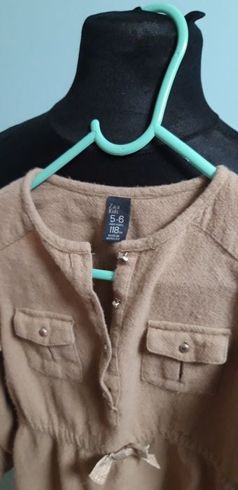 Zara sukienka z długim rękawem 118