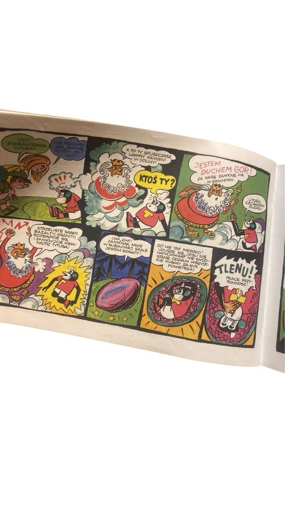 Książka dla dzieci komiks tytus romek i atomek księga xii