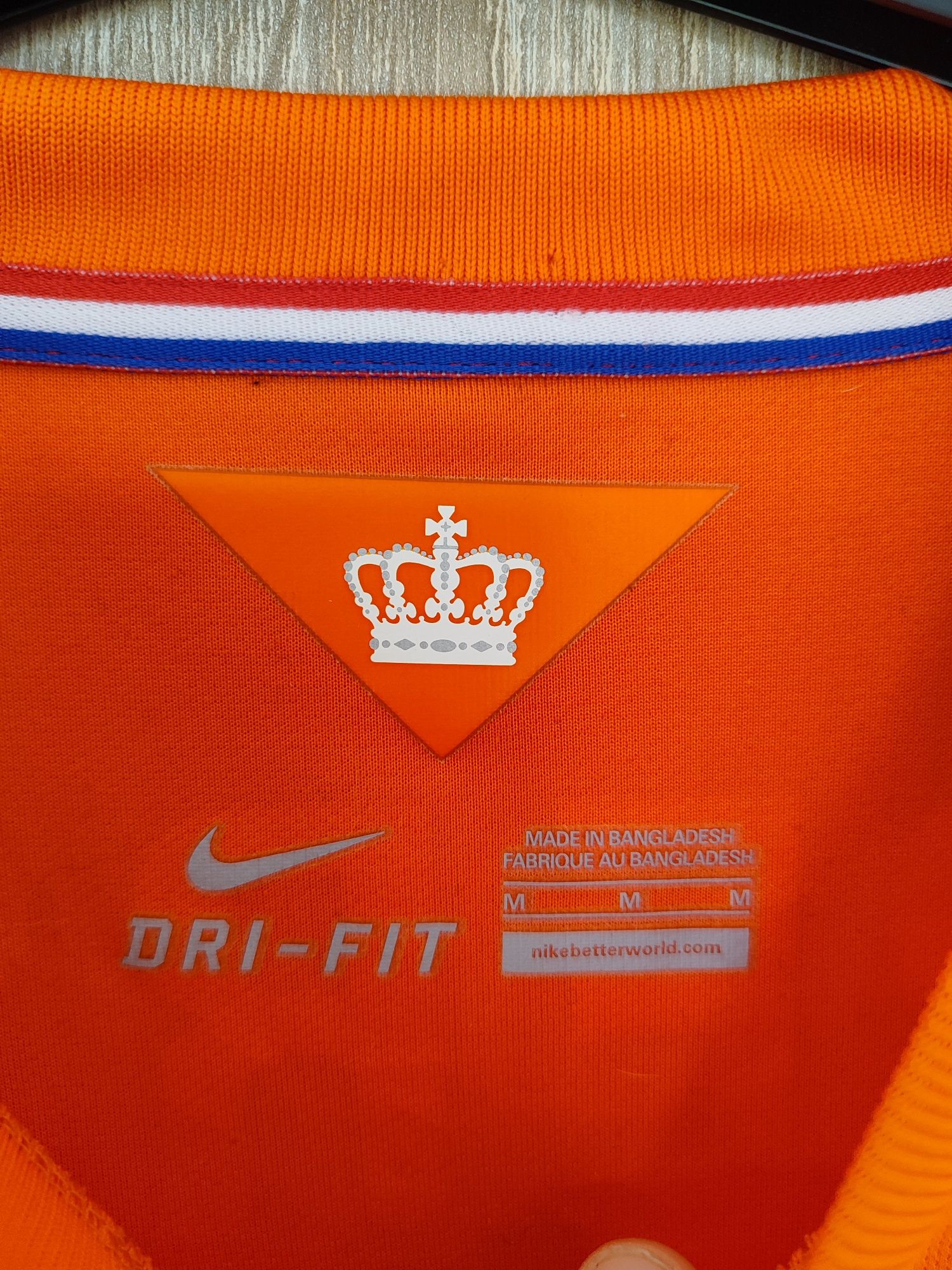 Koszulka piłkarska Nike Reprezentacja Holandia 2014/15 M #9 van Persie