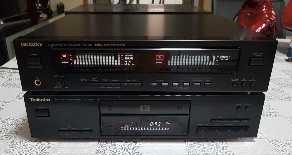 Equalizador Processador Technics SH-E85, Em Excelente estado