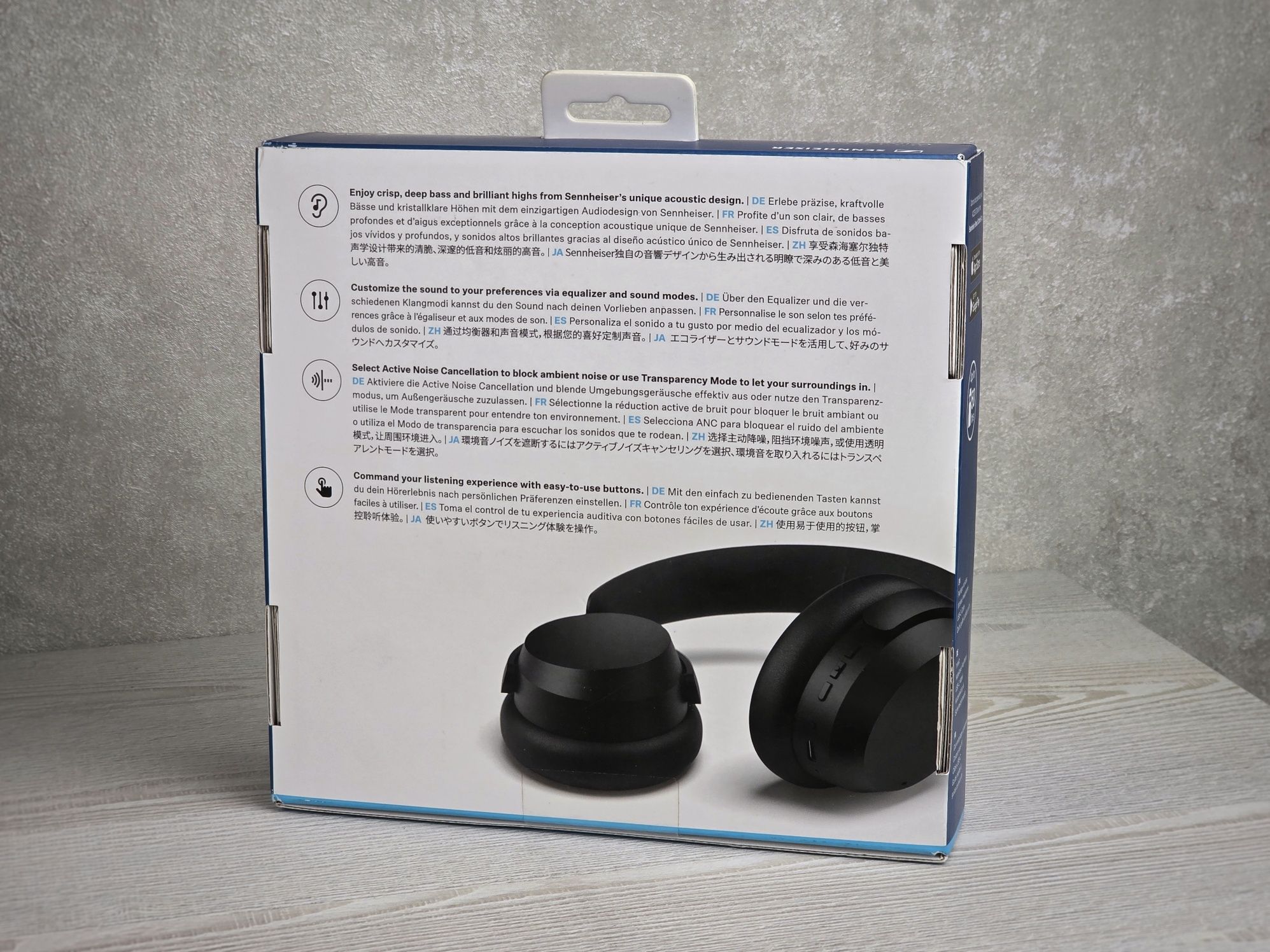 Бездротові навушники Sennheiser ACCENTUM Wireless Black (700174)