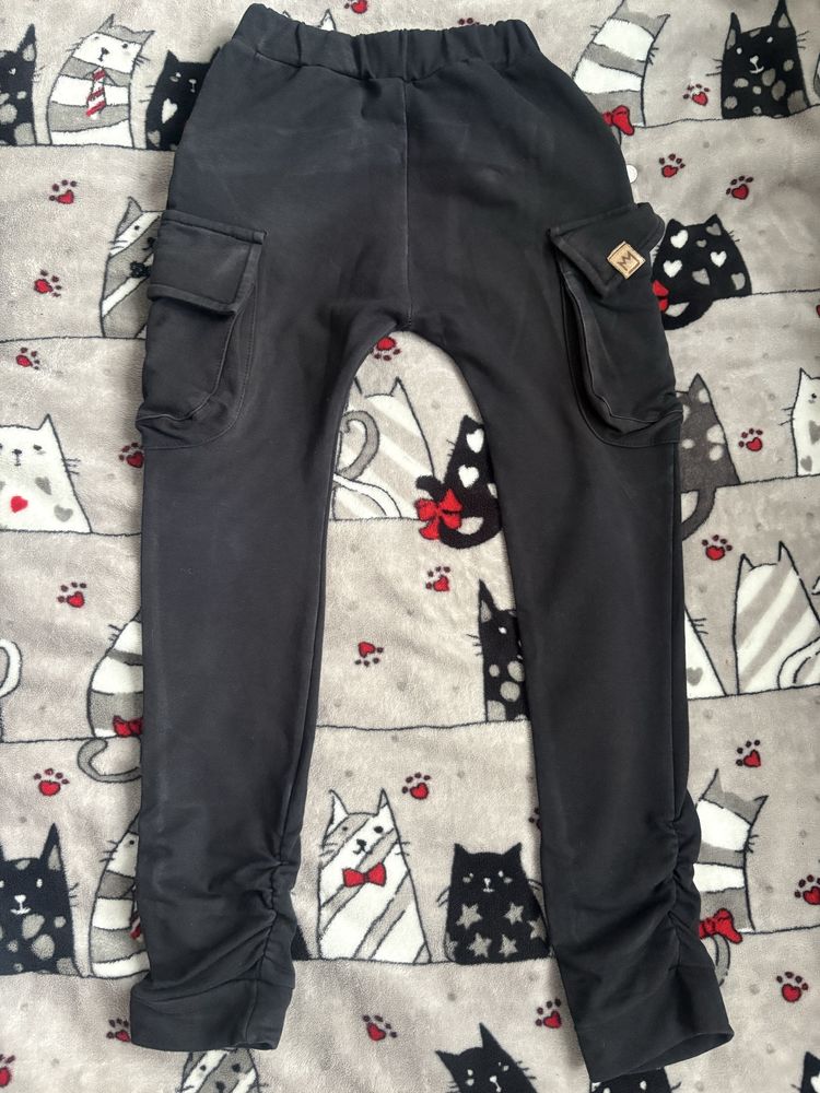 Spodnie czarne Mimi r. 128