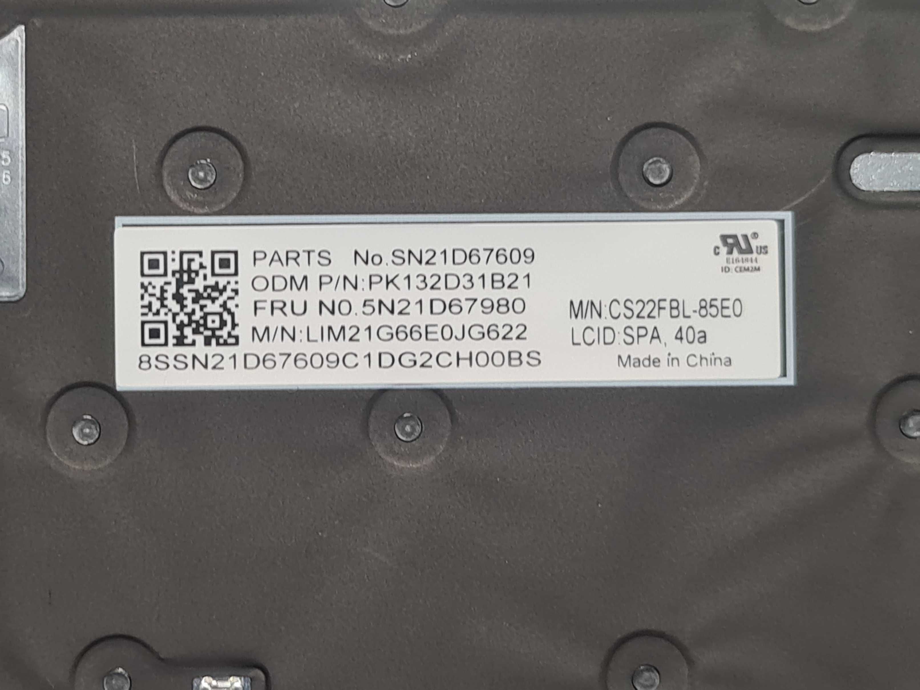 Nowa oryginalna klawiatura Lenovo T14 Gen3