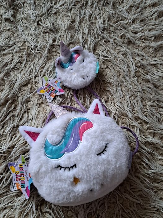 Zestaw jednorożca z torebką