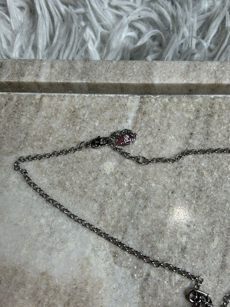 Vivienne Westwood Saturn Crystal Necklace подвеска кулон підвіска
