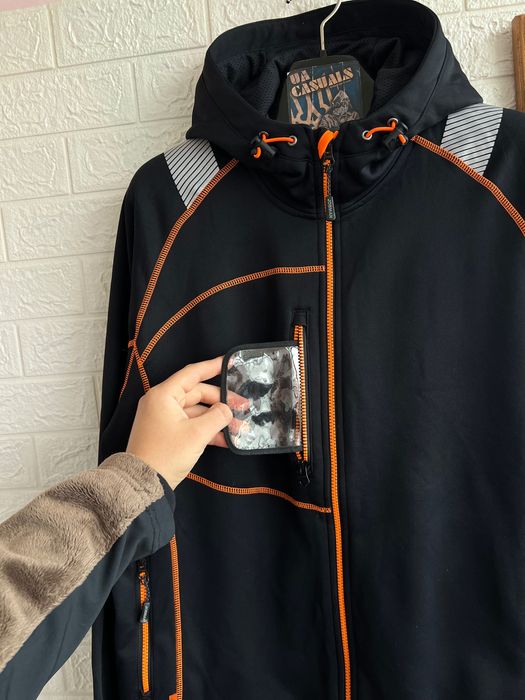 Робоча кофта Jobman vision флісова термо еластична р2-3ХЛ