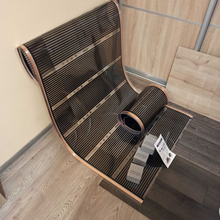 Безпечна нагрівальна плівка для теплої підлоги - 0,25 м.кв. комплект