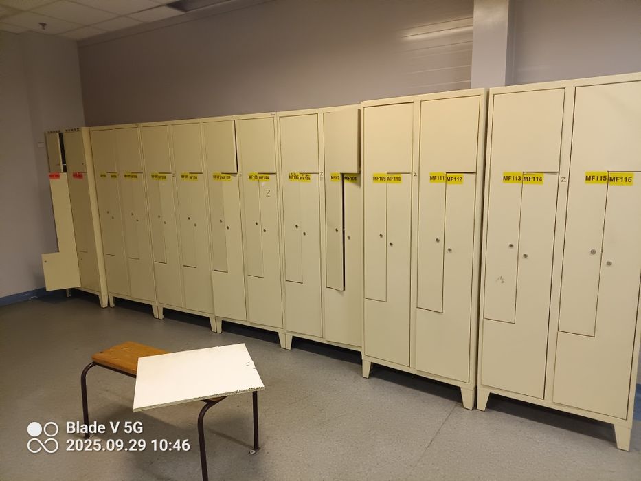 Szafka BHP ubraniowa , pracownicza, metalowa, przemysłowa szafki