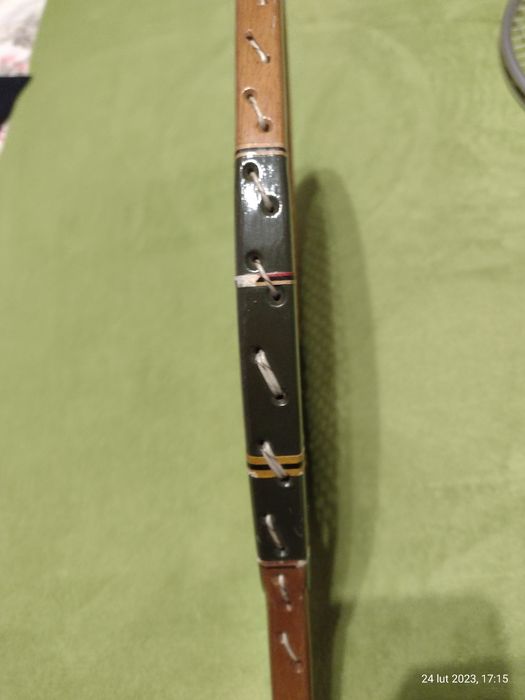 Rakieta drewniana do tenisa prl