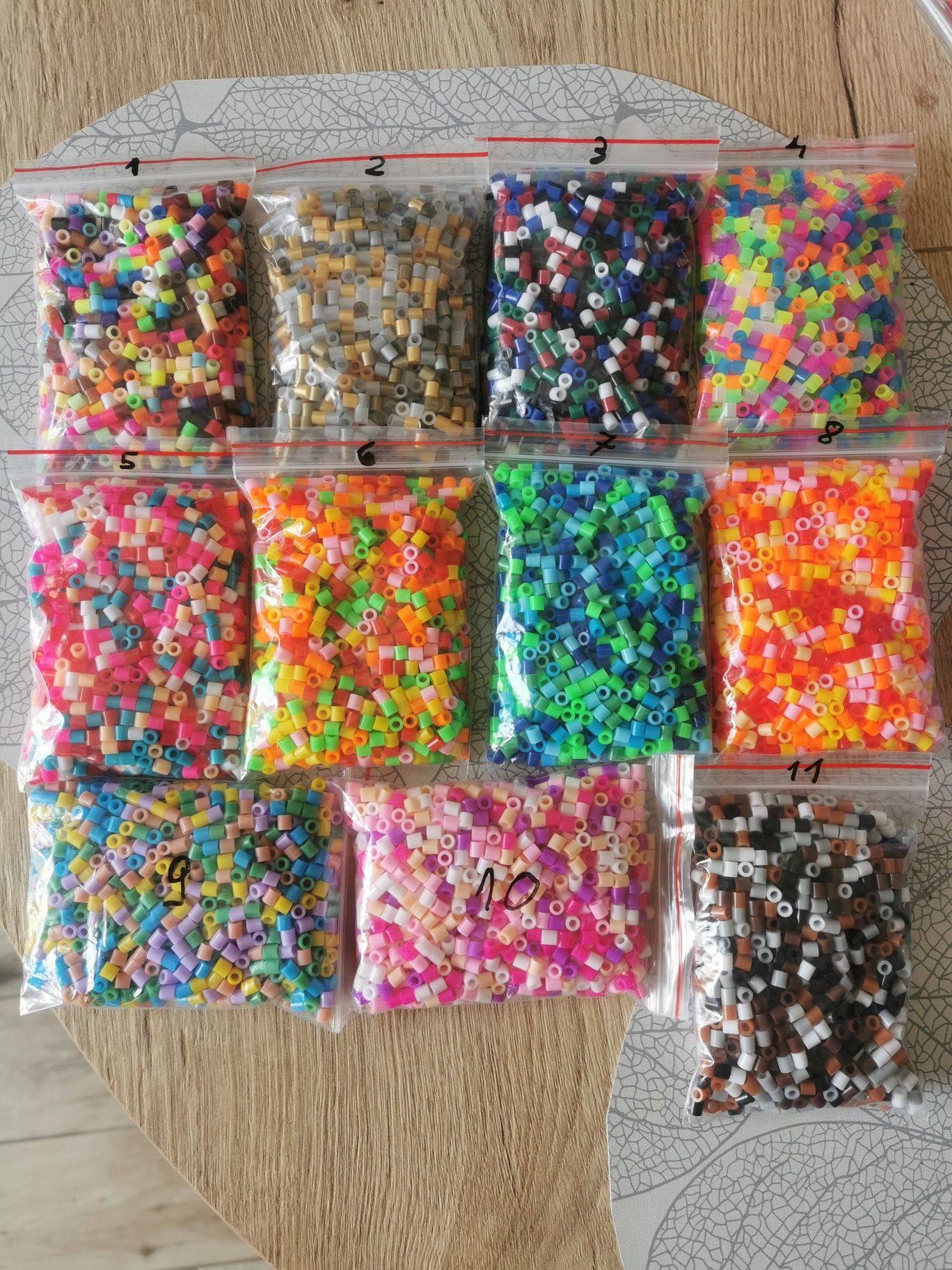 Znaczniki znakówki 500 sztuk mix kolor 3mm kanarek