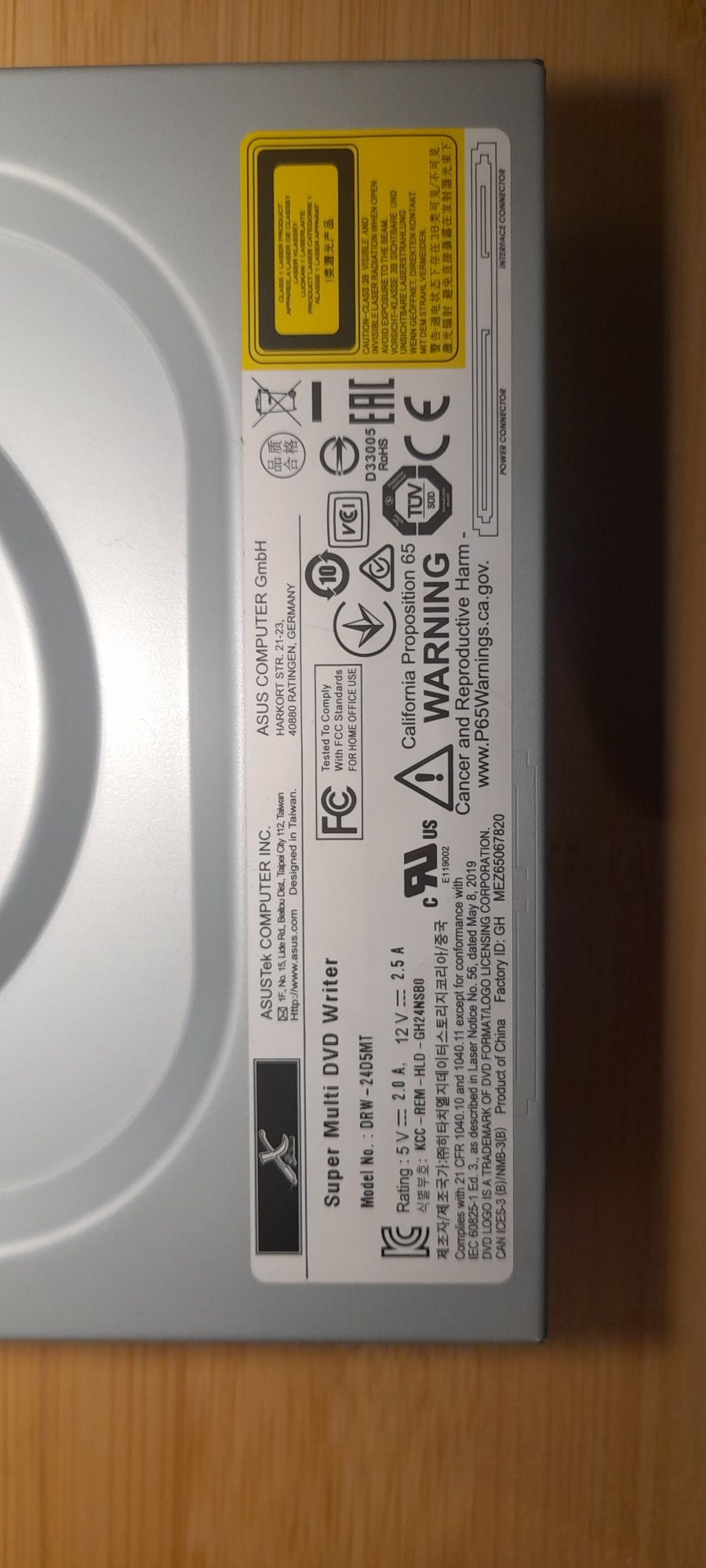 Napęd optyczny Asus DRW-24D5MT